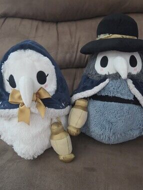 Squishable Mini Frosty Plague Doctor & Nurse 10-Inch Plush Set